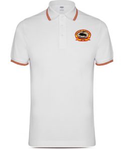 Polo ribete bandera de España Amigos de la Monteria