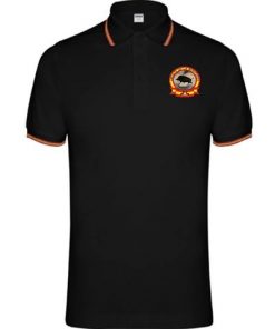 Polo ribete bandera de España Amigos de la Montería