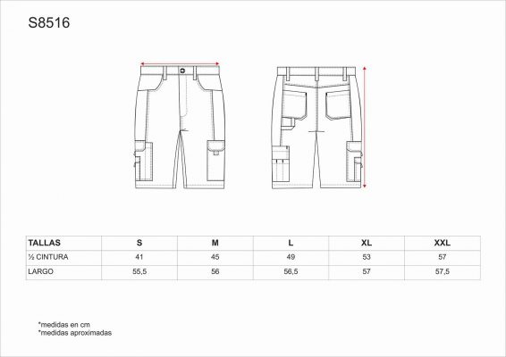 Bermuda camuflaje oscuro