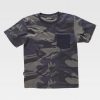 Camiseta camuflaje oscuro