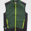 Chaleco softshell bicolor