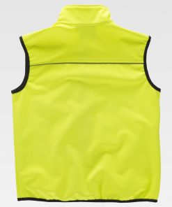 Chaleco soft-shell alta visibilidad