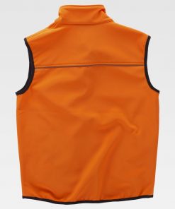 Chaleco soft-shell alta visibilidad
