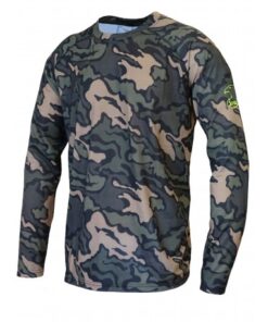 Camiseta camufaje manga larga