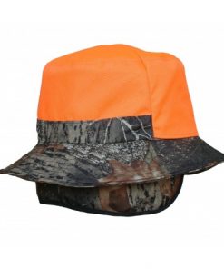 Sombrero con orejeras reversible