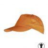 Gorra 100% Poliéster 5 paneles