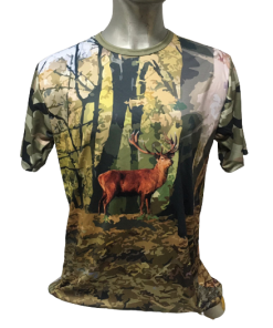 Camiseta sublimacion ciervo