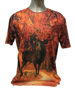 Camiseta sublimacion ciervo