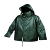 Impermeable verde