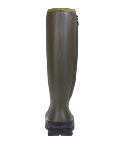 Bota caucho con cremallera
