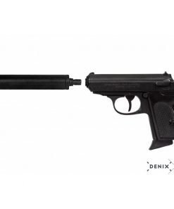 Replica pistola con silenciador