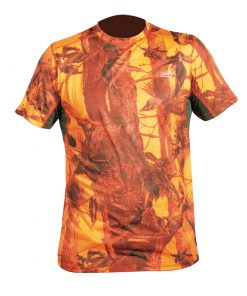 Camiseta camu naranja