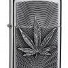 Mechero Zippo hoja