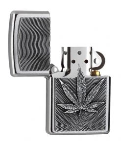 Mechero Zippo hoja