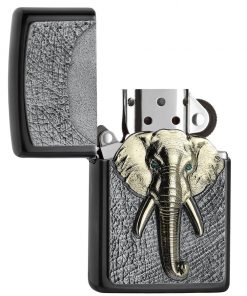 Mechero Zippo elefante