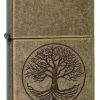 Mechero Zippo arbol de la vida