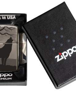 Mechero Zippo lobo