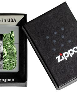 Mechero Zippo lobo