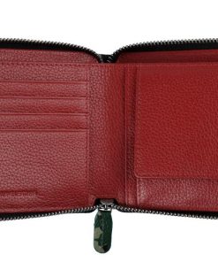 Cartera cuero camuflajhe