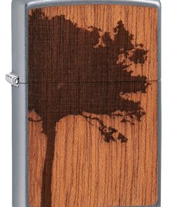 Mechero zippo arbol madera