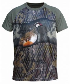 Camiseta 3D perdiz