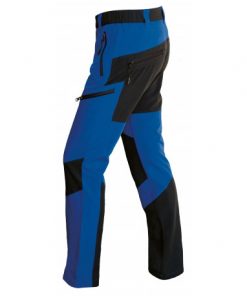 Pantalon elastico azul-negro