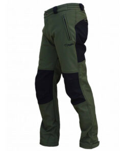 Pantalón soft-shell caqui-negro