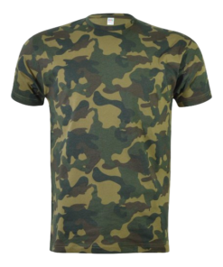 Camiseta camuflaje algodon